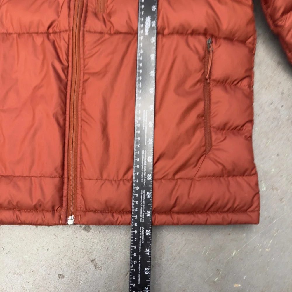 The North Face Aconcagua 2 Down Puffer Jacket Burnt Orange Rust NF0A4R29 Mens M